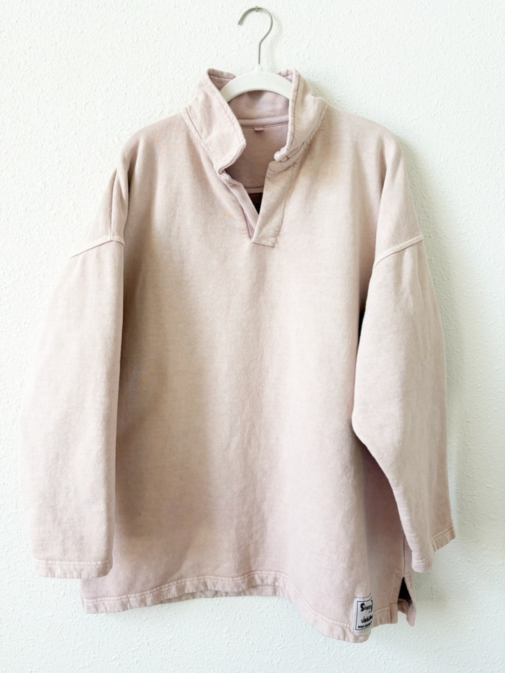 Sloppy Joe Jackie Harris Collar 02 Sweatshirt Wild Rose Size 3 Organic Cotton